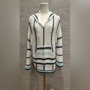 💚 Vintage Havana Crochet Poncho 💚